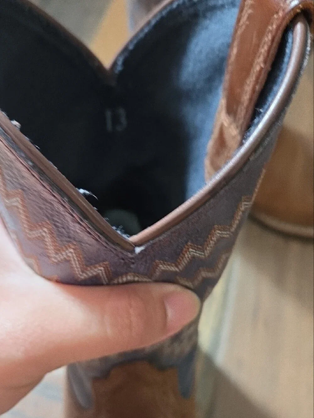 Ariat Brown and Dark Brown Two-Tone Western Cowboy Boots